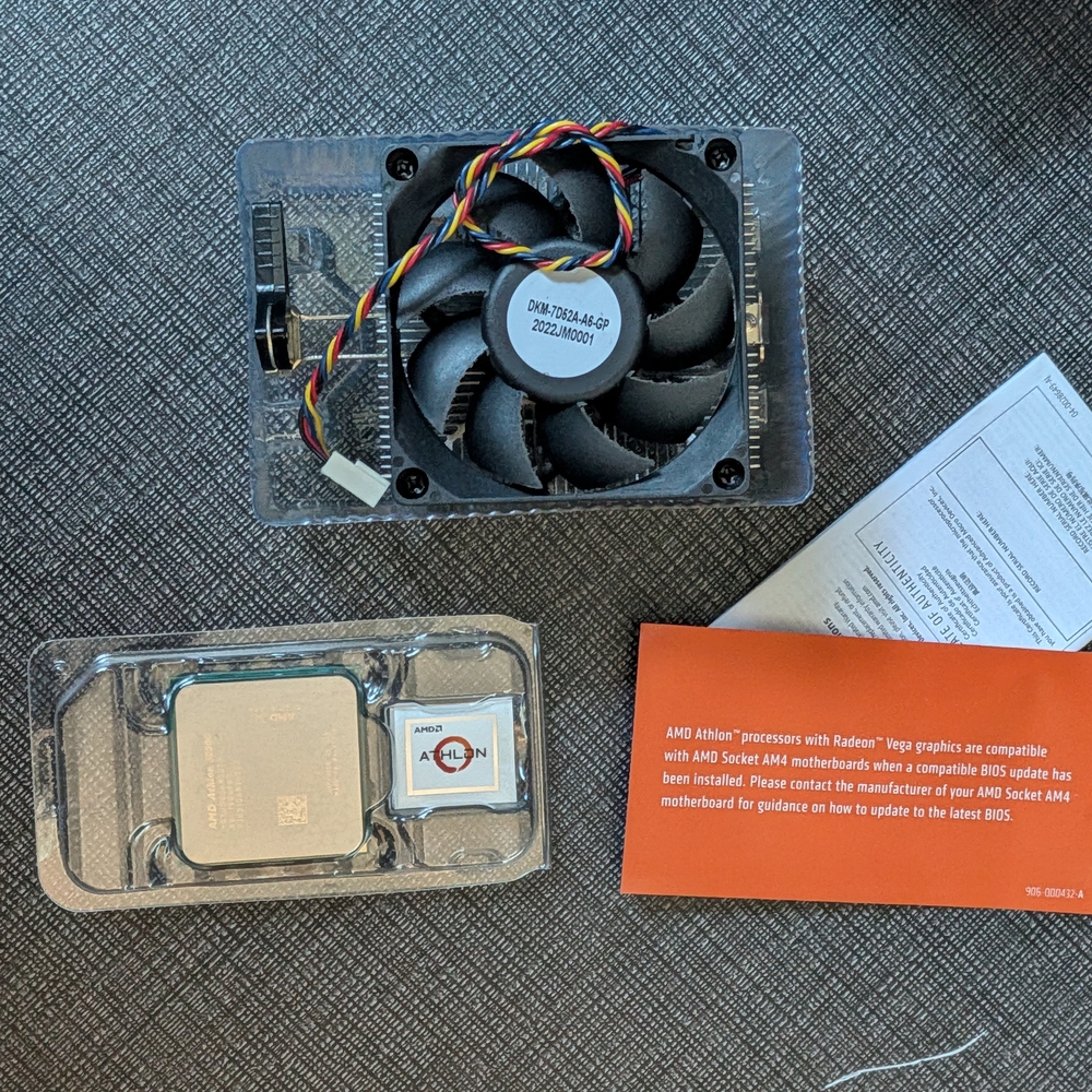 AMD Athlon 3000g Processor with Radeon Graphics - White - Picture 6 of 6